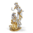 Scultura Ballerine del Nilo Lladrò in porcellana decorata 51x32 cm