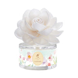 Diffusore a bastoncino Hypno Casa con fiore decorativo fragranza cotone 30 ml