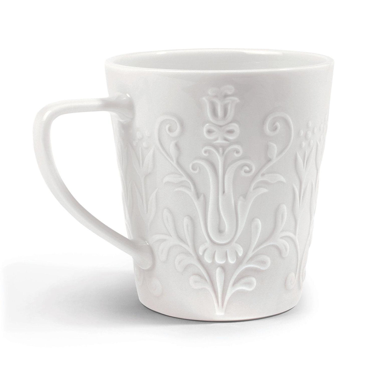 Tazza caffè Logos Lladrò in porcellana decorata 9x12 cm
