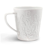 Tazza caffè Logos Lladrò in porcellana decorata 9x12 cm