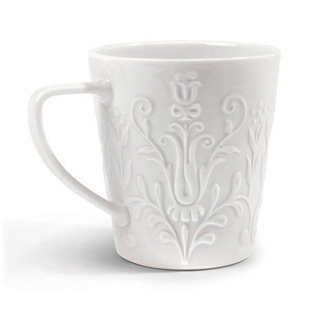 Tazza caffè Logos Lladrò in porcellana decorata 9x12 cm
