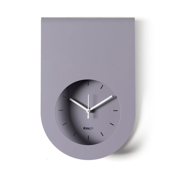 Orologio Lembo Arti & Mestieri in ferro colore glicine 32x21 cm