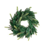 Ghirlanda Falcade Bizzotto in PE e PVC diametro 40 cm verde