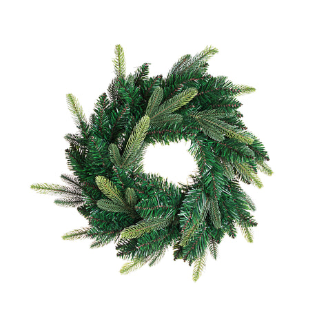 Ghirlanda Falcade Bizzotto in PE e PVC diametro 40 cm verde