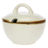 Zuccheriera Concerto Rose & Tulipani in stoneware 250 ml diametro 11 cm