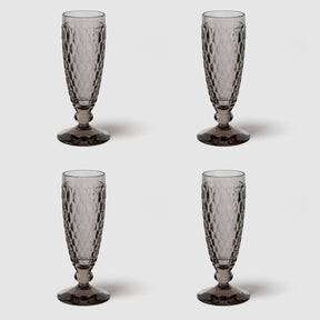 Flute spumante Villeroy & Boch in cristallo grigio 120 ml