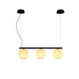 Lampada a sospensione Ice Cream Lladrò porcellana bianca opaca 170x76 cm