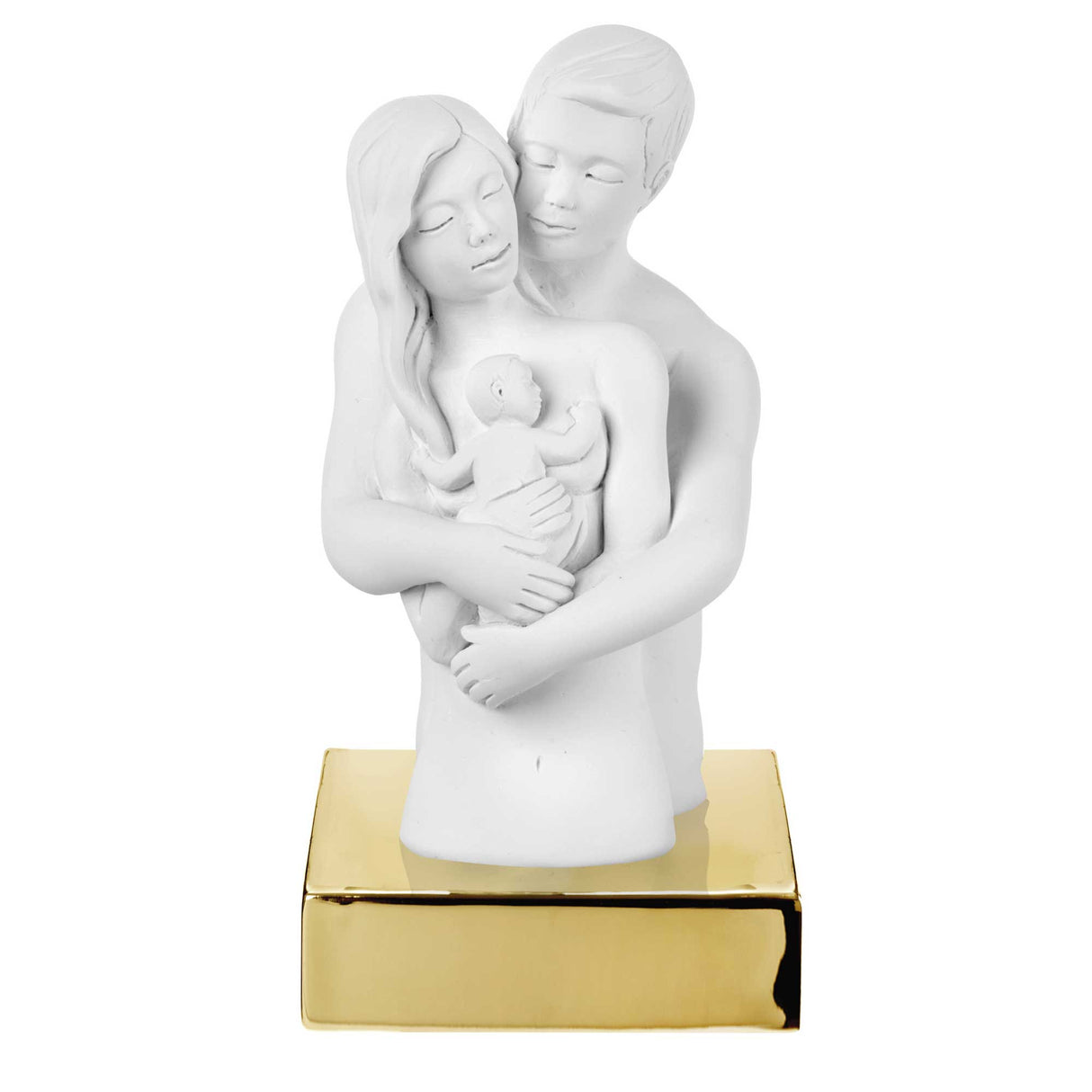 Scultura Abbraccio Innamorati Bongelli Preziosi in marmorino 15 cm