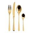 Set posate Taste Sambonet acciaio inox finitura oro 24 pezzi