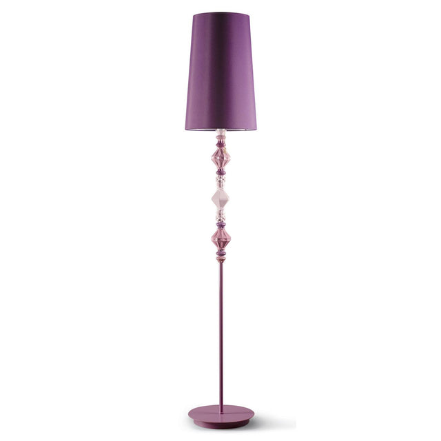 Lampada da terra Belle de Nuit II Lladrò in porcellana 181x32 cm
