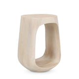 Tavolino Lopez Bizzotto in legno di mango naturale 33x45 cm