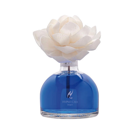 Diffusore a bastoncini Hypno Casa con fiore decorativo 250 ml Aria di mare