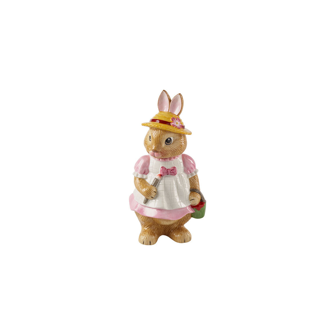 Statuina coniglio Anna Villeroy & Boch in porcellana decorata 22 cm
