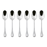 Set 6 cucchiaini moka Taormina Sambonet in acciaio inox lucido