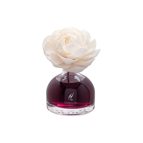 Diffusore a bastoncino Hypno Casa con fiore decorativo 100ml Mosto Autunno