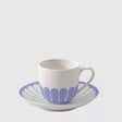 Tazzina caffè espresso Villeroy & Boch in porcellana con decoro blu 70ml