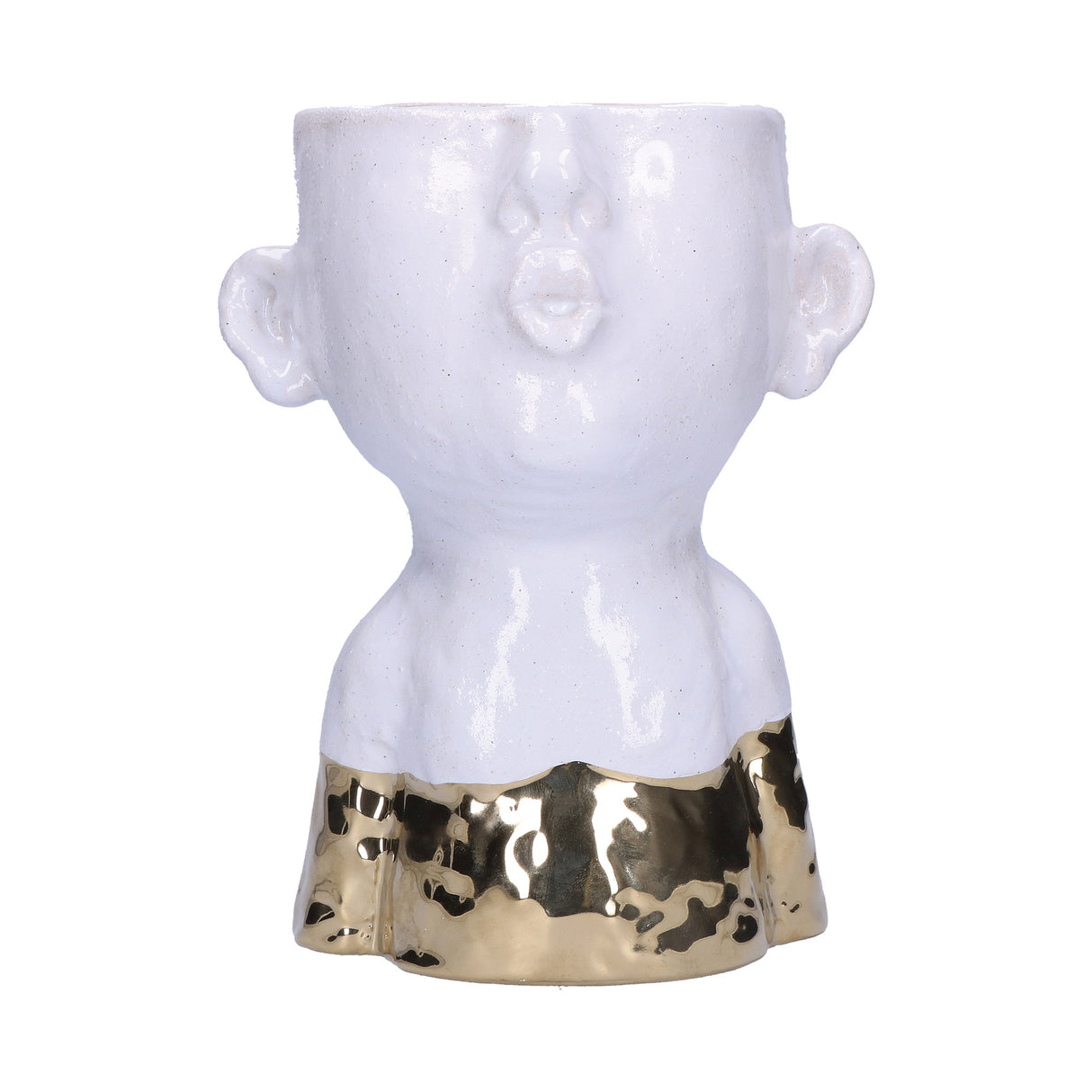 Cachepot eIoFischio Rituali Domestici in ceramica 16x21 cm