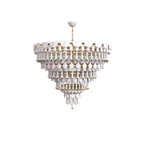 Lampada a sospensione Seasons Lladrò in porcellana colorata 136x140 cm