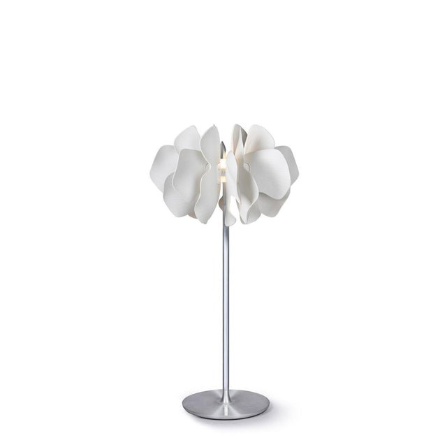 Lampada da terra Nightbloom Lladrò in porcellana bianca opaca 130x40 cm