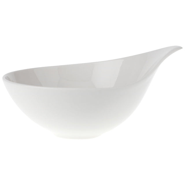 Ciotola Flow Villeroy & Boch in porcellana Premium bianca 300 ml