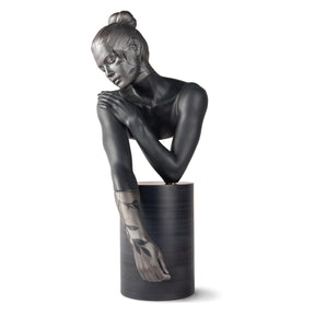 Busto femminile Riflessi Della Natura Lladrò in porcellana su base legno