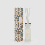 Diffusore a bastoncini EDG in vetro con top bianco e interno dorato 500 ml