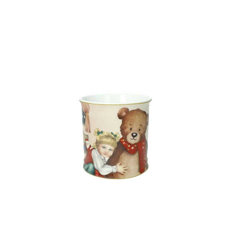 Tazza Mug Cuccioli Bimba Brandani in porcellana decorata 350 ml
