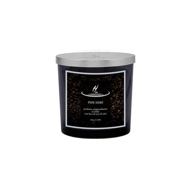 Candela profumata Pepe Nero Hypno Casa in cera di soia 350 gr
