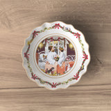 Coppa Annual Christmas Edition Villeroy & Boch in porcellana decorata 16 cm
