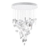 Lampada a sospensione Magic Forest Lladrò in porcellana 185x110 cm