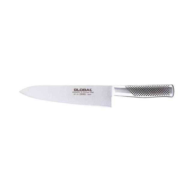 Coltello cuoco Global serie GF-33 in acciaio inox forgiato 21 cm