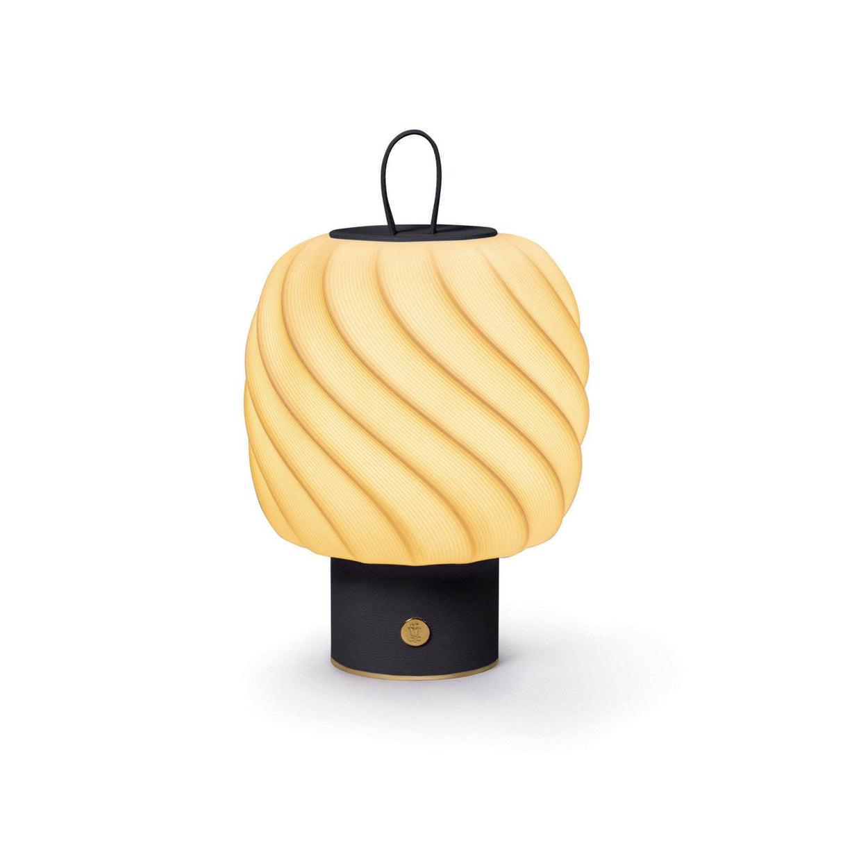 Lampada da tavolo Ice Cream Lladrò in porcellana bianca opaca 26x17 cm