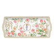 Vassoio Jardins D'Orient Easy Life in porcellana decorata 35x15 cm