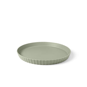 Vassoio rotondo Atena Blim Plus in polipropilene verde 30 cm