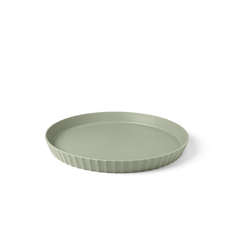 Vassoio rotondo Atena Blim Plus in polipropilene verde 30 cm
