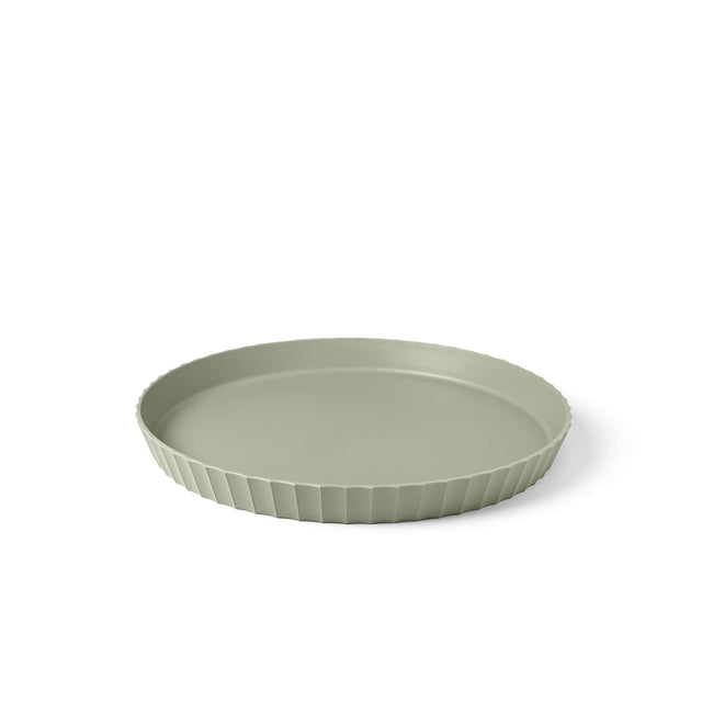 Vassoio rotondo Atena Blim Plus in polipropilene verde 30 cm