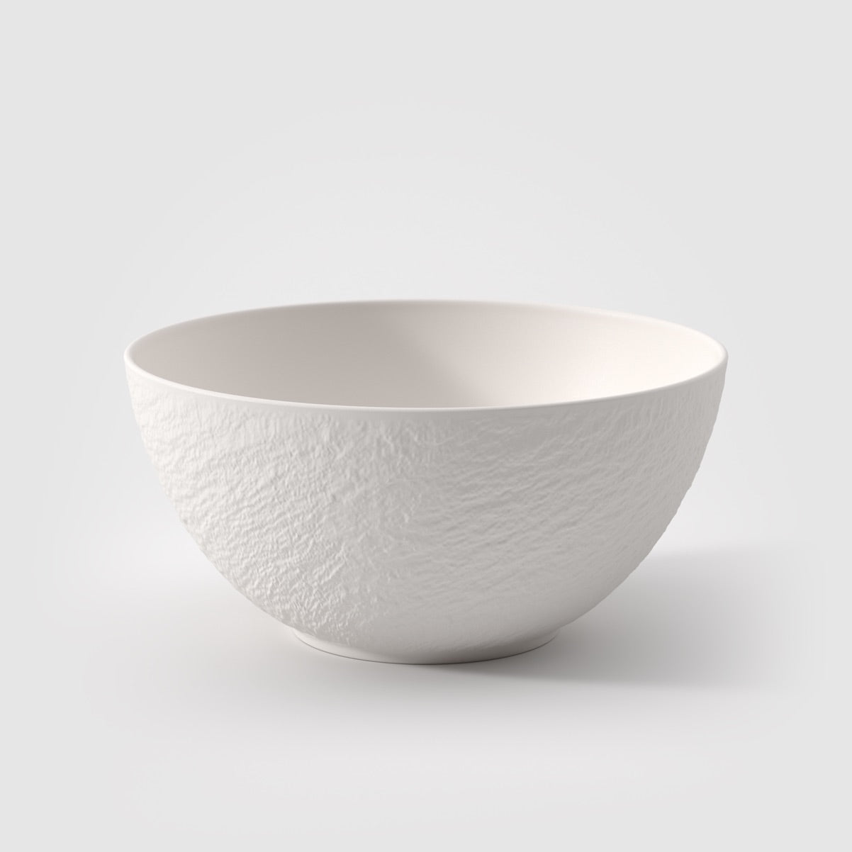 Insalatiera Manufacture Rock Villeroy & Boch porcellana bianca opaca 24 cm