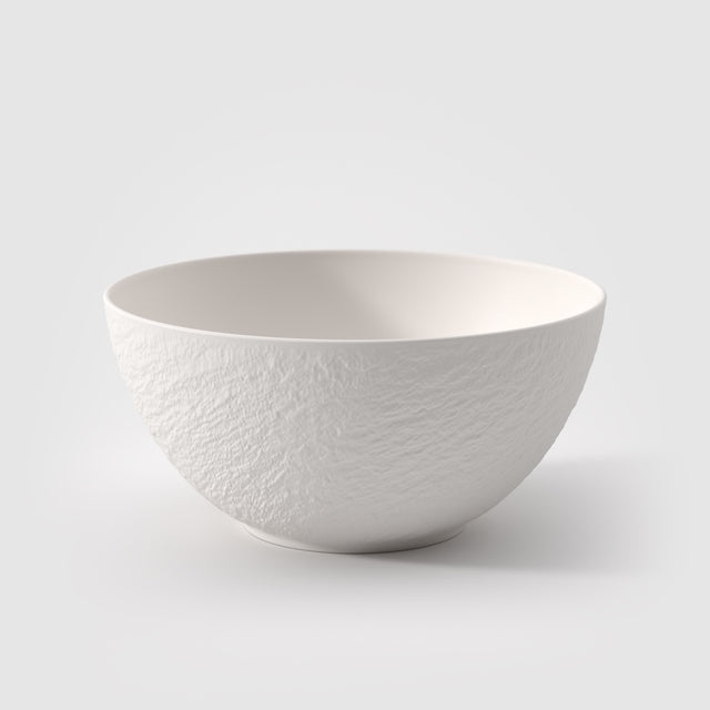 Insalatiera Manufacture Rock Villeroy & Boch porcellana bianca opaca 24 cm