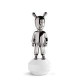 Statuetta The Guest Lladrò in porcellana decorata 30x11 cm