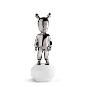 Statuetta The Guest Lladrò in porcellana decorata 30x11 cm