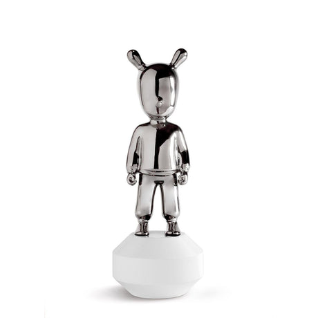 Statuetta The Guest Lladrò in porcellana decorata 30x11 cm