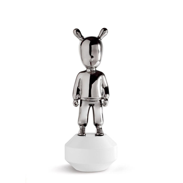 Statuetta The Guest Lladrò in porcellana decorata 30x11 cm