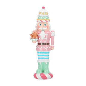 Schiaccianoci Pasticciere Timstor in poliresina decorato 35,5 cm