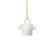 Addobbo angelo Winter Glow Villeroy & Boch in porcellana 7,5 cm