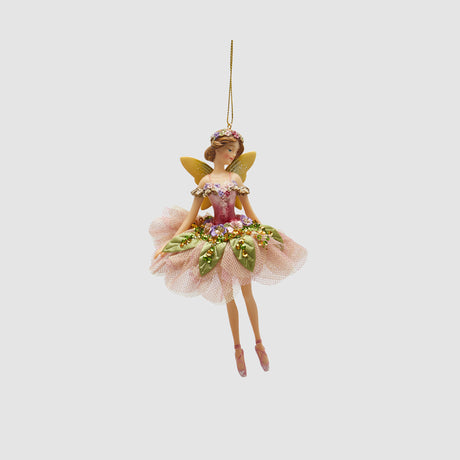 Addobbo Fata EDG Enzo De Gasperi decorazione natalizia 16 cm