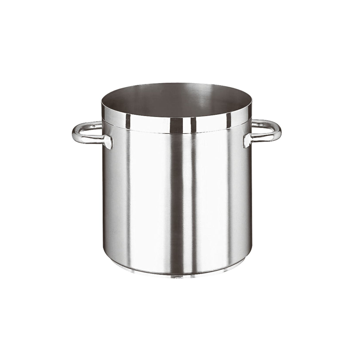 Pentola alta Paderno serie 1100 in acciaio inox satinato 24 cm 10 litri