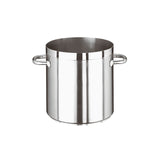 Pentola alta Paderno serie 1100 in acciaio inox satinato 24 cm 10 litri