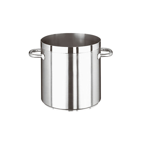 Pentola alta Paderno serie 1100 in acciaio inox satinato 24 cm 10 litri
