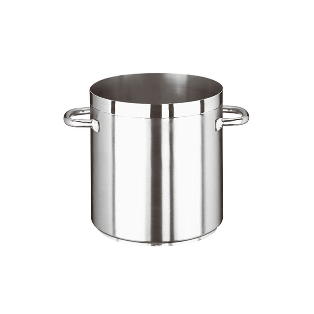 Pentola alta Paderno serie 1100 in acciaio inox satinato 24 cm 10 litri