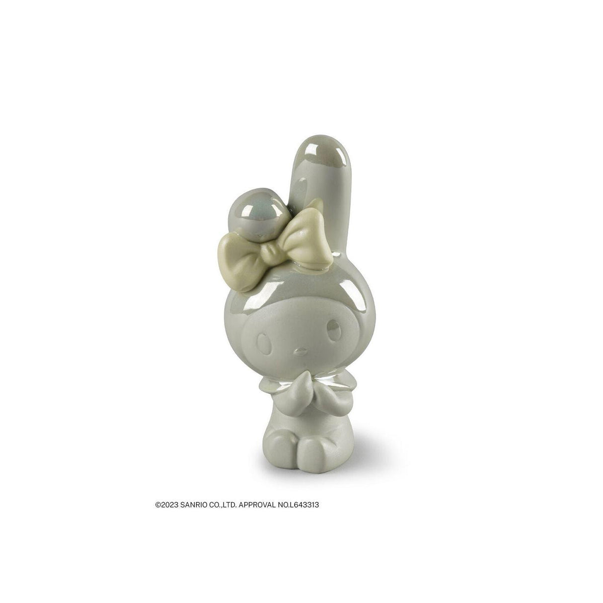 Statuetta My Melody Lladrò in porcellana colorata 16x7 cm